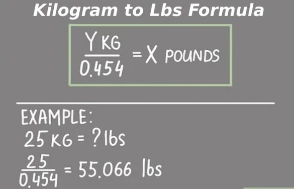 FAQs On Kilograms To Pounds 585x376 